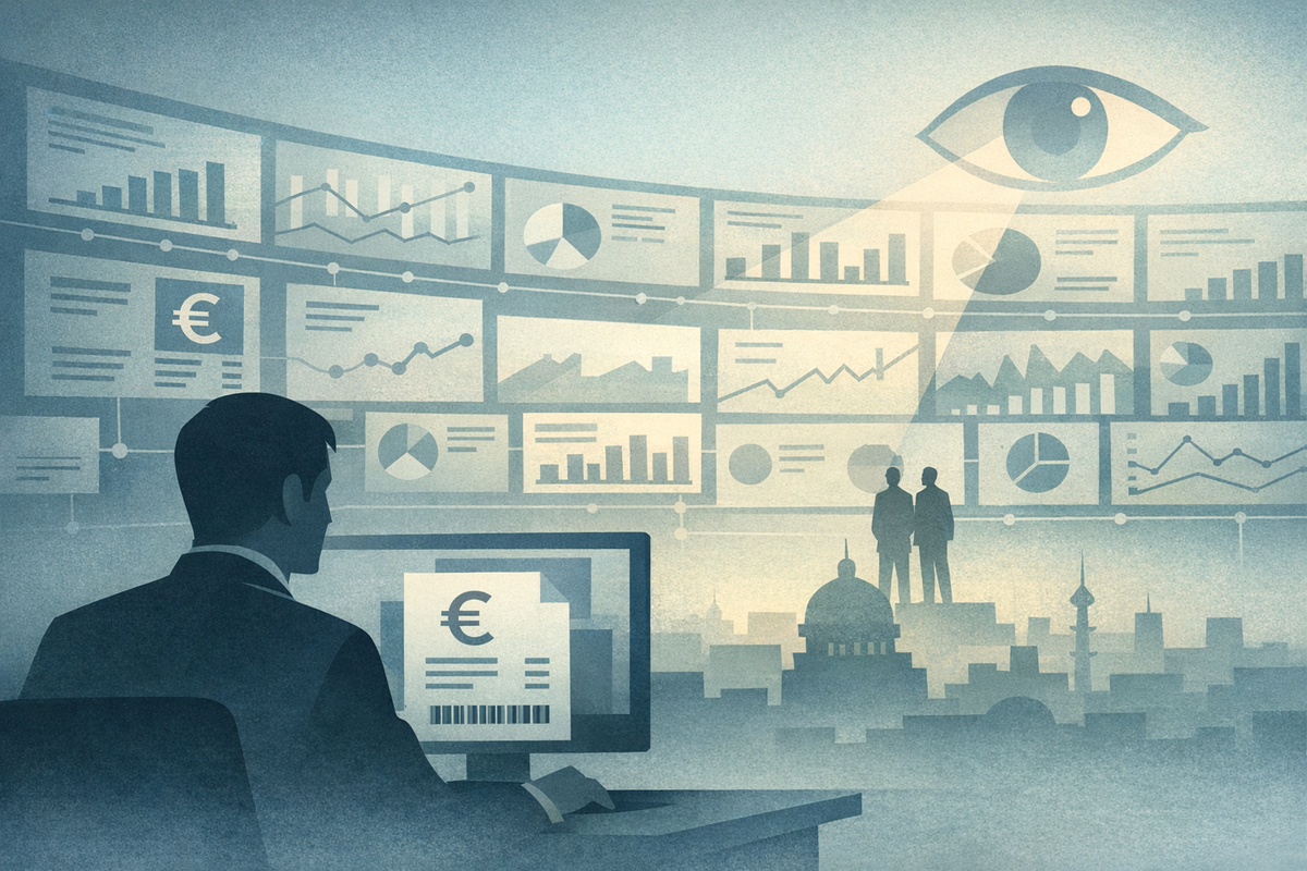 De Digitale Dashboard-Staat: E-facturering en Controle